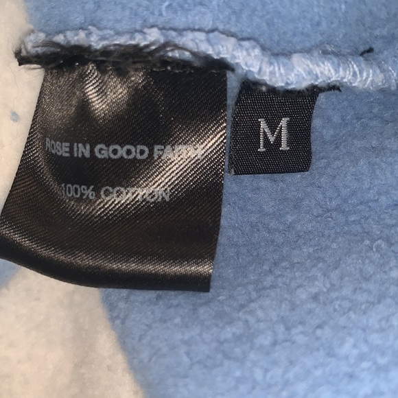 LIL PEEP ROSE IN GOOD FAITH OFFICIAL SIZE MEDIUM TIE DYE SWEATSHIRT - Picture 6 of 7